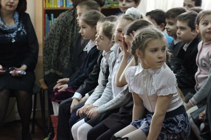 Открытие Недели детской книги в библиотеке для детей, Луганск, 27 марта 2017 года