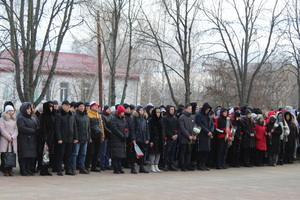 Жители Новопсковщины в день 80-летия освобождения района почтили память погибших земляков