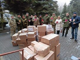 Тамбовцы передали 15 тонн гумпомощи луганской больнице, школе и организации инвалидов