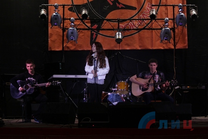 Отборочный тур рок-фестиваля "Солнце взойдет!", Луганск, 22 апреля 2015 года.