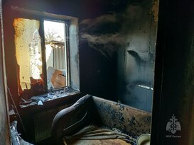 Пожилой мужчина погиб на пожаре в Стаханове - МЧС