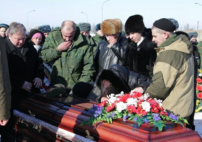 Похороны полковника Олега Анащенко, Луганск, 8 февраля 2017 года