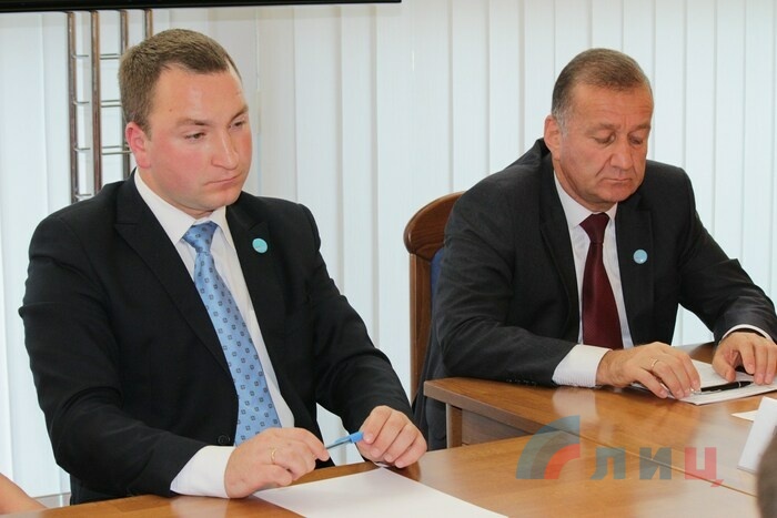Круглый стол по проведению праймериз для выборов кандидатов в органы местного самоуправления Республики, Луганск, 19 сентября 2016 года