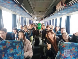 Группа детей из Краснодона отправилась в Белгород для участия в "Университетских сменах"