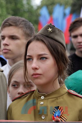 Акция "Живая память поколений", Луганск, 7 мая 2018 года