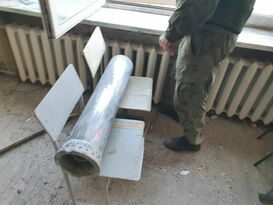 Эксперты СЦКК извлекли в общежитии в Алчевске неразорвавшийся боеприпас HIMARS