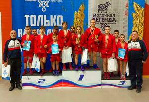Алчевские самбисты завоевали 10 медалей на всероссийском турнире в Ставрополье