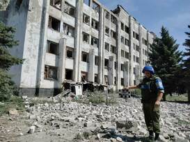 LPR Mission to JCCC: HIMARS attack on Pervomaisk leaves houses, public places damaged