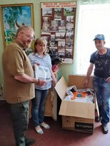 Депутат Госдумы РФ Виталий Милонов доставил гумпомощь жителям Первомайска