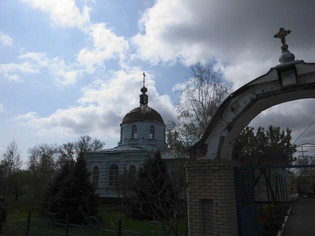  Восстановление храма в Новосветловке, 2 мая 2015 года
