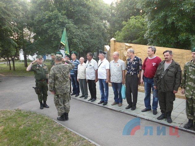 День пограничника в Луганске, 28 мая 2015 года