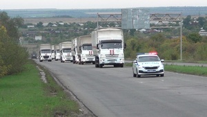 Очередной конвой МЧС РФ доставил в Луганск 100 т муки – МЧС ЛНР