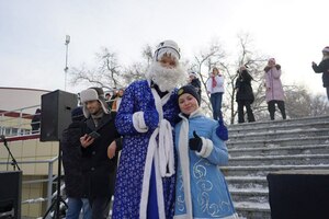 Всероссийская акция "Новогодний десант" прошла в Луганске