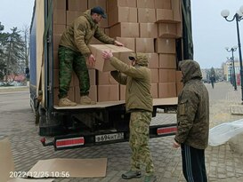 Тюменская область передала Краснодонскому району свыше 11 тыс. новогодних подарков