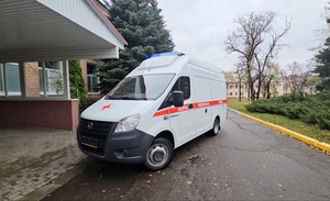 Росимущество передало автомобиль скорой помощи луганской детской больнице