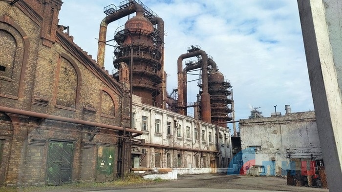 Запуск доменной печи на Алчевском металлургическом комбинате, Алчевск, 15 октября 2021 года
