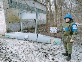 Kiev forces use US-made drone to attack Belovodsk district - JCCC