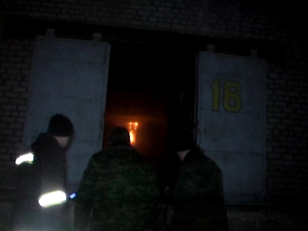 Последствия обстрела Луганска 27 января
