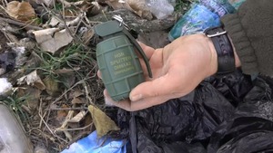 Сотрудники МВД изъяли на территории дома в Боровском автомат и иностранные боеприпасы