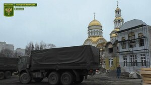 Народная милиция передала луганскому храму очередную партию стройматериалов из РФ