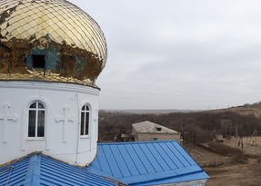 Удмуртия отреставрировала главный купол иллирийского храма в Лутугинском районе