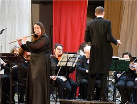 Акция Луганской филармонии "Искусство без границ" началась концертом в Чернухино