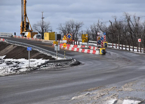 Дорожники завершили восстановление двухполосного путепровода в районе Гуково – Хуснуллин