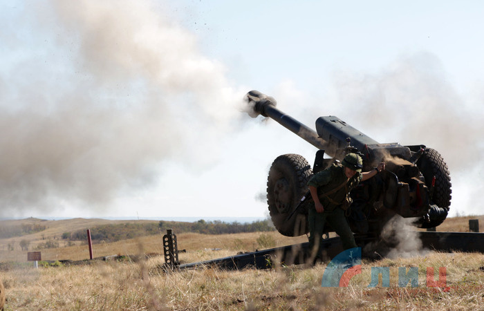 Межреспубликанские соревнования артиллерийских подразделений ЛНР и ДНР