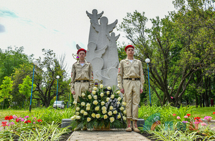 Акция, посвященная памяти погибших детей Республики, Луганск, 1 июня 2023 года
