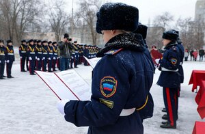 Посвящение в кадеты прошло в луганском корпусе имени Ефимова