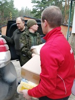 Депутаты Народного Совета привезли в Новопсков гумпомощь беженцам и встретились с жителями