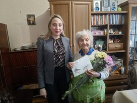 Путин поздравил со 100-летним юбилеем жительницу Краснодона