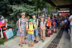 Дети военнослужащих при содействии ОП ЛНР отправились на оздоровление в Краснодарский край