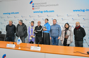 Встреча с гражданами Евросоюза, выступающими за дружбу с Россией, Луганск, 2 марта 2023 года