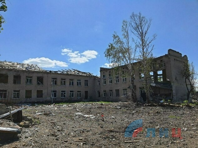 Обстановка в освобожденном Новотошковском, 23 мая 2022 года