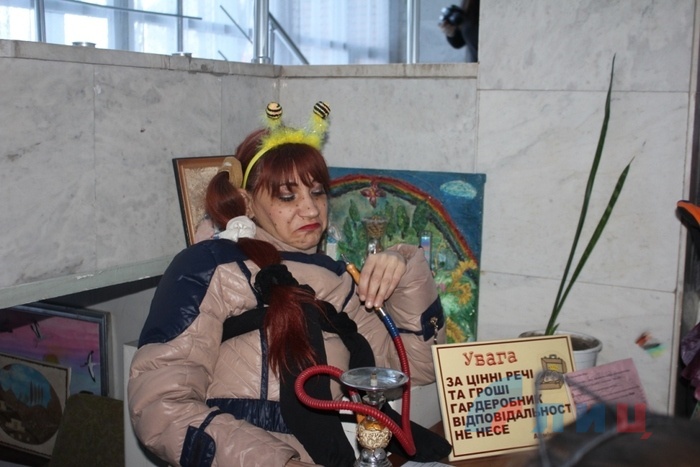 Литературный квест "Алиса в стране чудес", Луганск, 8 февраля 2017 года