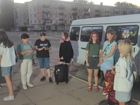 Дети из Кировска отправились на оздоровление в Краснодарский край