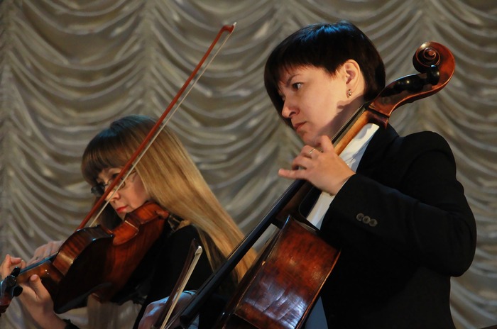 Концерт на скрипках старинных итальянских мастеров в ЛНУ им. Т. Шевченко, Луганск, 14 ноября 2016 года