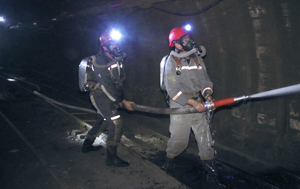 Спасатели ликвидируют возгорание на шахте "Суходольская-Восточная" – МЧС