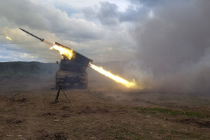 Russian army destroys Ukrainian ammunition depot in Kremennaya district