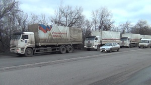 Очередной конвой МЧС РФ доставил продукты питания для жителей Северодонецка и Рубежного