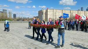 Делегация ФП ЛНР приняла участие в мероприятиях в рамках празднования Первомая в Москве