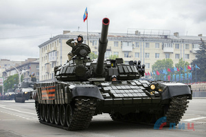 Выставка вооружений и техники Народной милиции ЛНР и ВС РФ пройдет в Луганске 9 мая