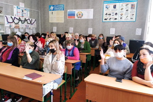 Первичное отделение ОД "Мир Луганщине" открылось в комиссаровском колледже-агрофирме
