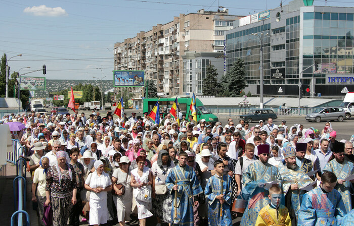 Крестный ход, посвященный прославлению Луганской иконы Божией Матери, Луганск, 14 июня 2018 года