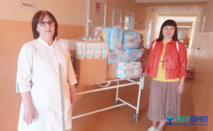 Фонд "БлагоДарите" передал гумпомощь луганской городской детской больнице