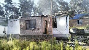 Kiev artillery damages stadium, house in Kremennaya - local authorities