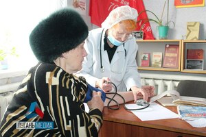 Врачи кировской больницы в ходе выездного приема обследовали более 80 жителей Голубовского