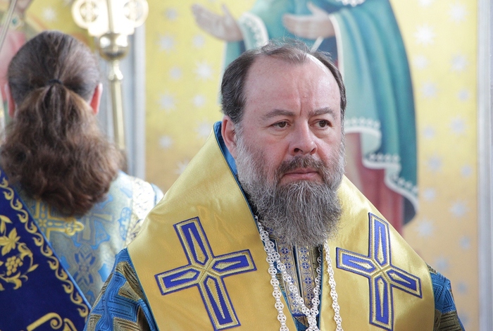 Престольный праздник в храме Благовещения Пресвятой Богородицы, Луганск, 7 апреля 2017 года