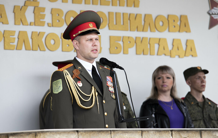 Торжественная церемония принятия присяги на верность Отечеству, Луганск, 1 мая 2021 года